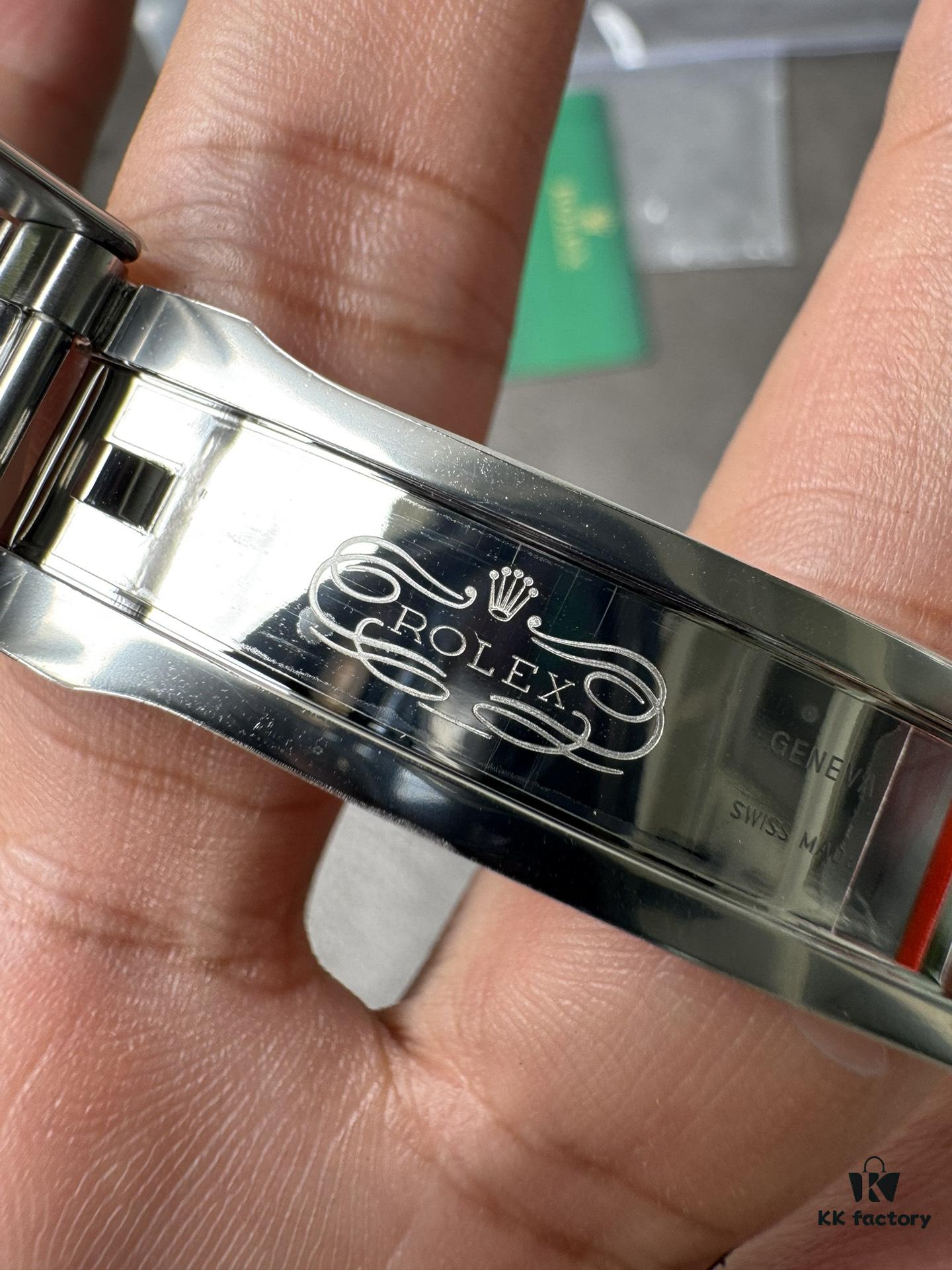 904L Factory New Release 2023 Model 126500 White Ceramic Panda Black Ceramic 4131 Integrated Movement (First Batch Includes Rolex Stainless Steel Strap and Exclusive T-Shape Screwdriver for Precision Disassembly)