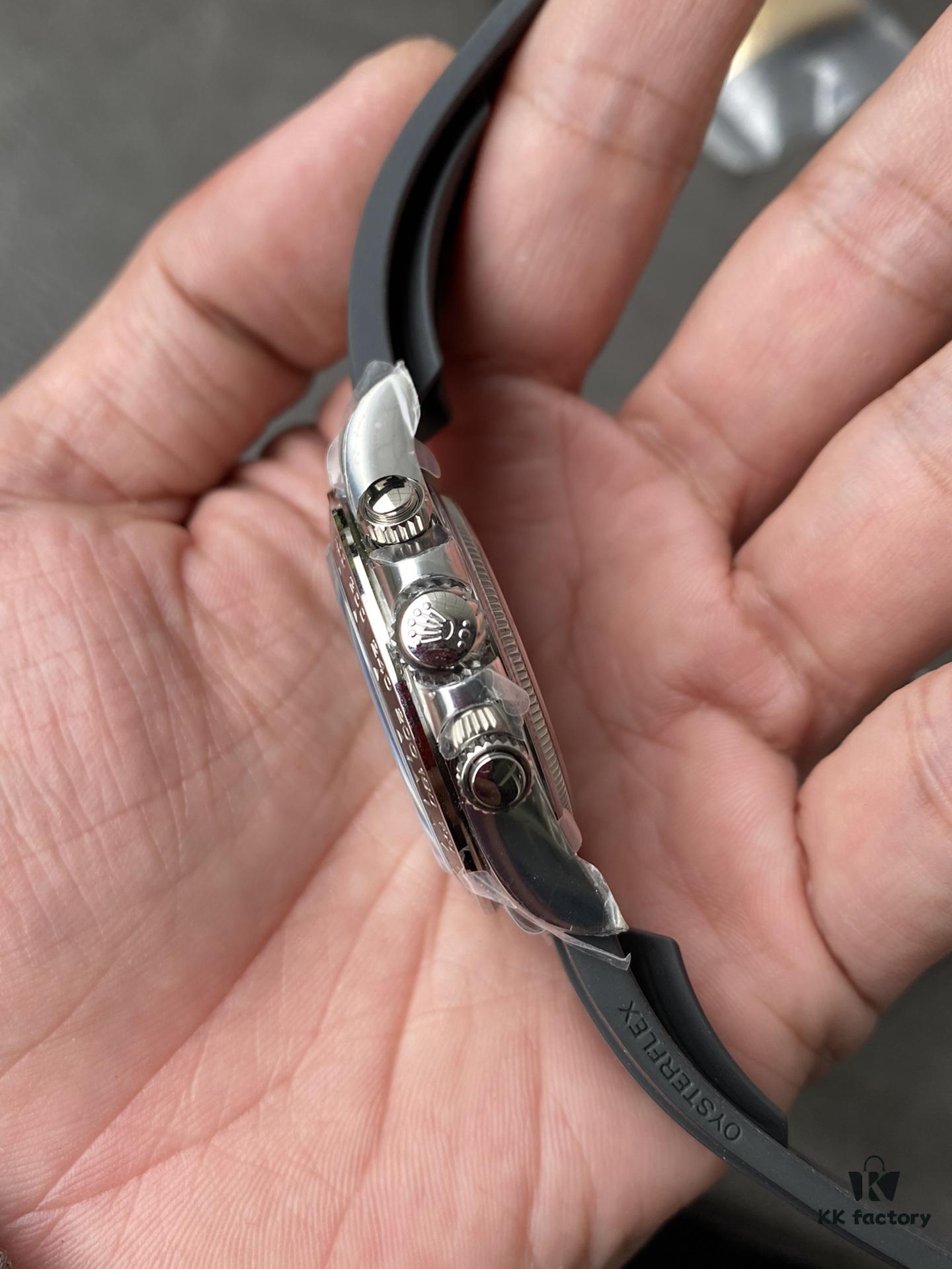 Clean New 4131 Movement Gray Rubber Daytona In Stock