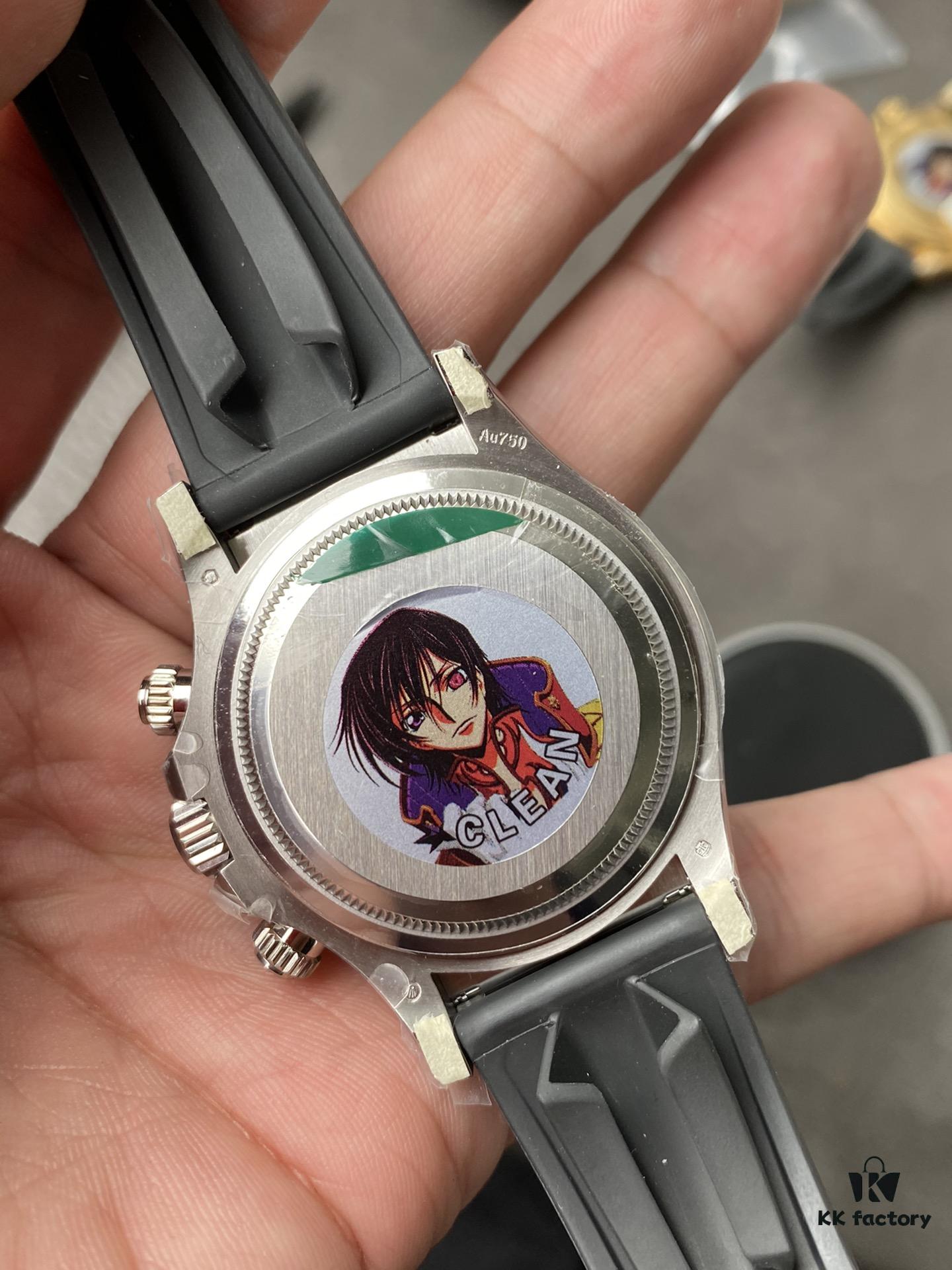 Clean New 4131 Movement Gray Rubber Daytona In Stock