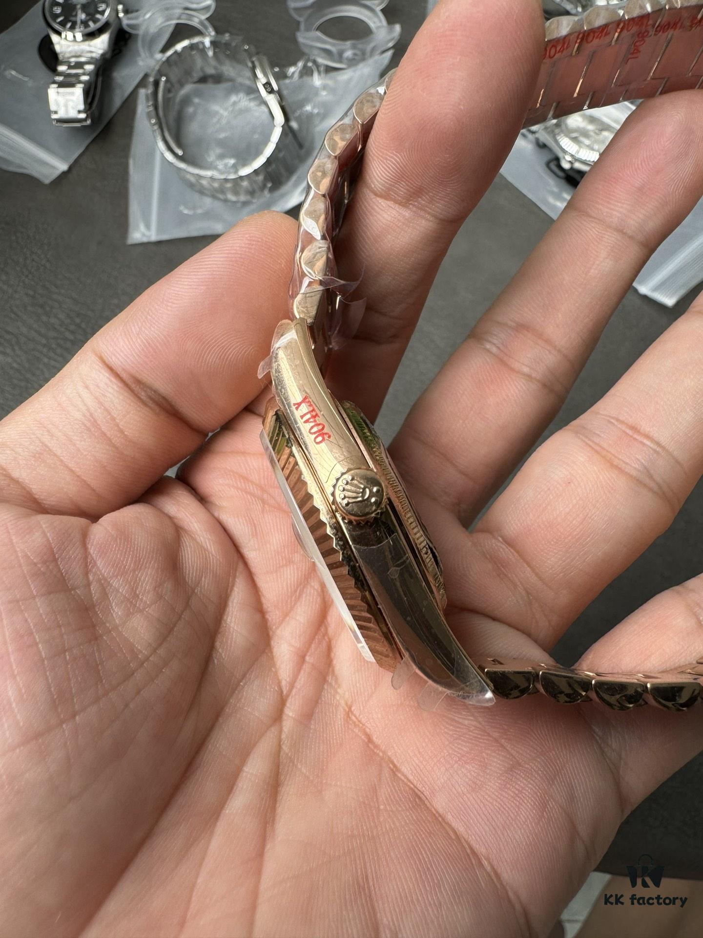 QF Weighted Version Rolex Day-Date Dual-Calendar 2836 Movement 40mm 185G