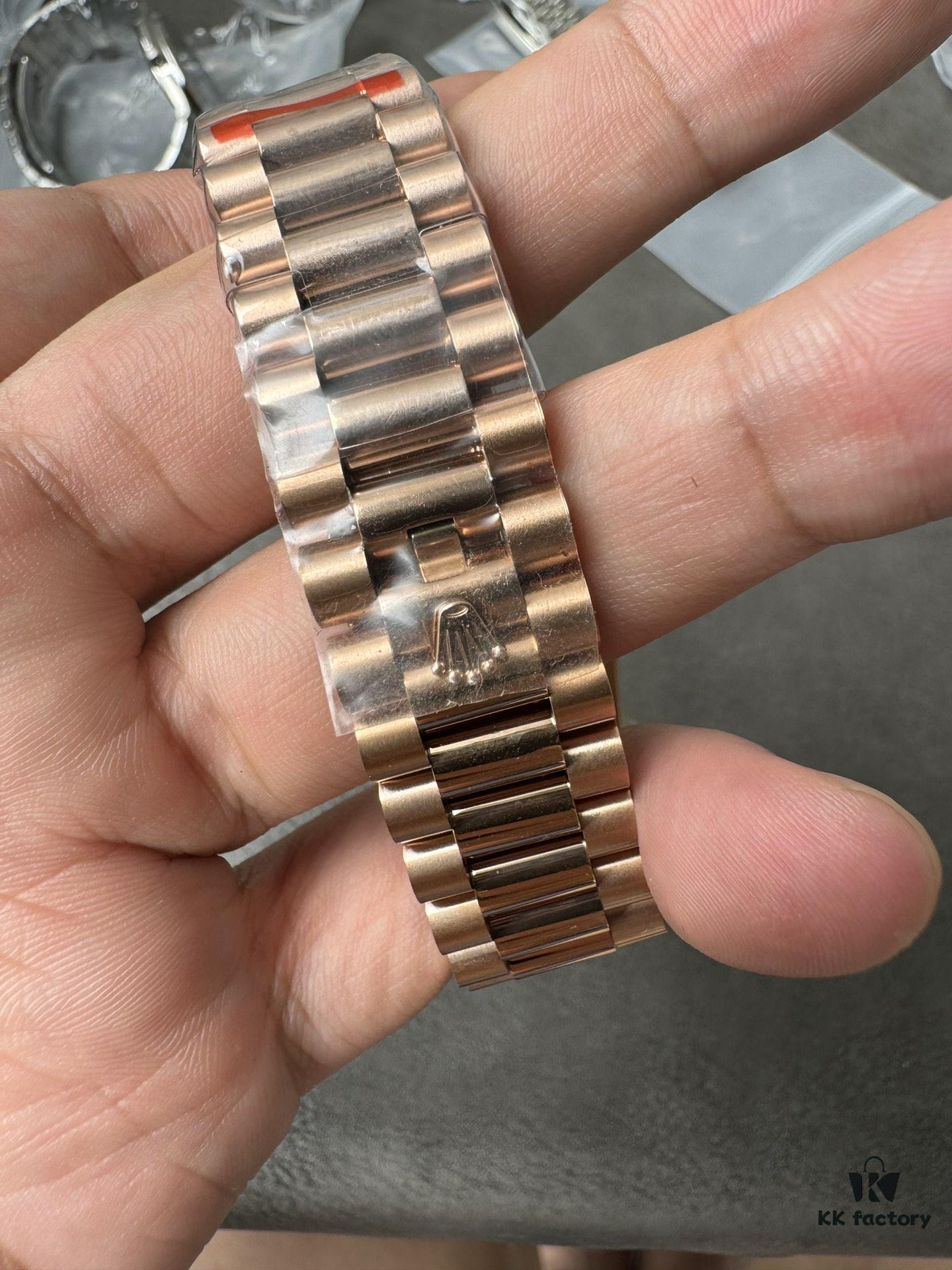 QF Weighted Version Rolex Day-Date Dual-Calendar 2836 Movement 40mm 185G