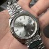 Clean 41 Silver Dial Watch