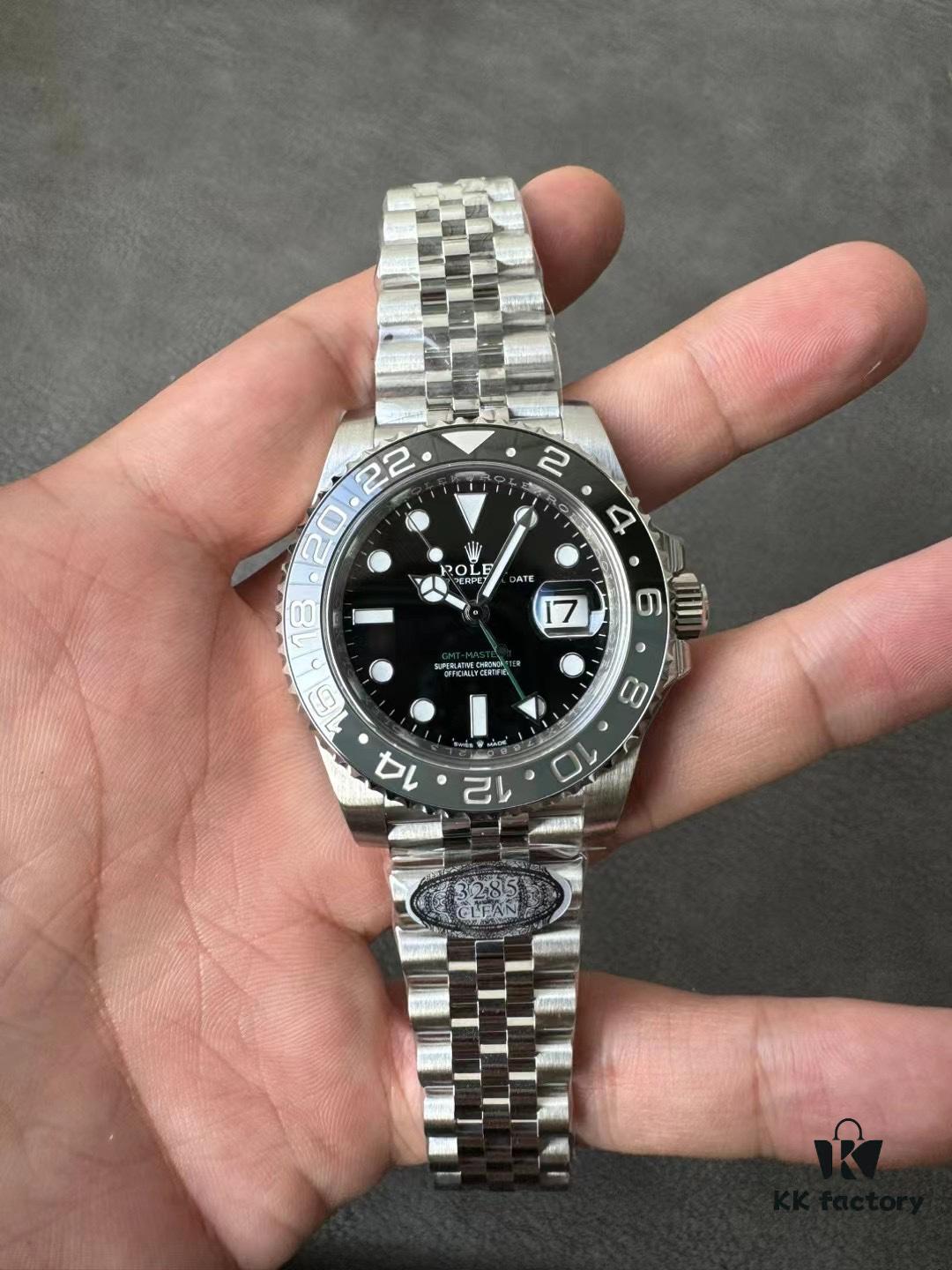 Clean New Black and Gray Ge Lin, Dandong 3285 Movement, Stylish and Durable