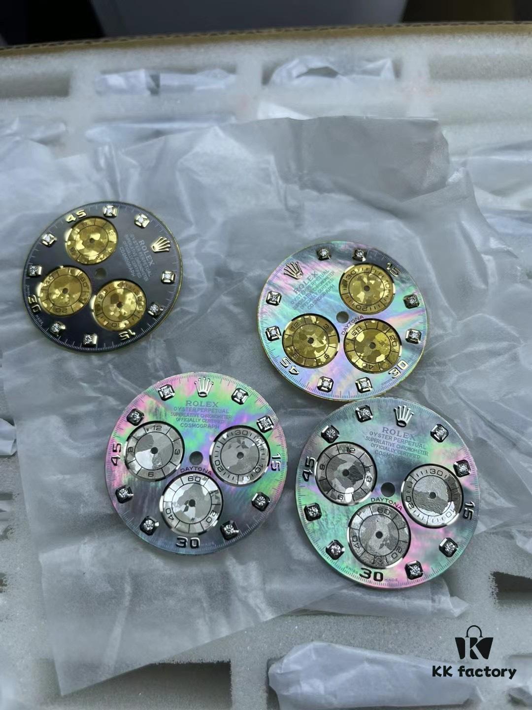 Tahitian Black Shell Three-Eye Inlay Chip with Digital Scale Matching Design