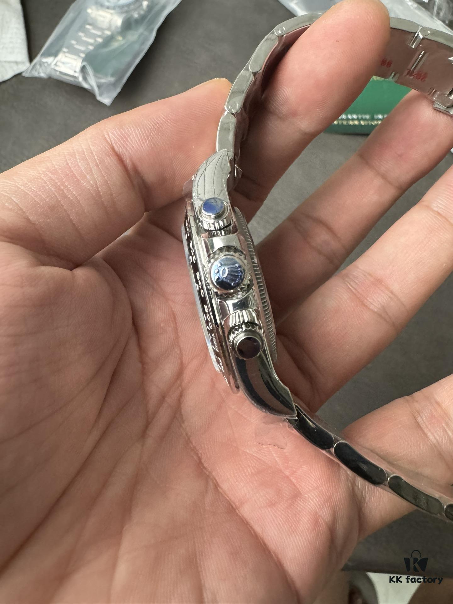 VS Affordable Version of Daytona with 4801 Movement, Similar to 4131 Case and Structure, Single-direction Winding, Skeleton Design Without Engraving, Much Cheaper Price