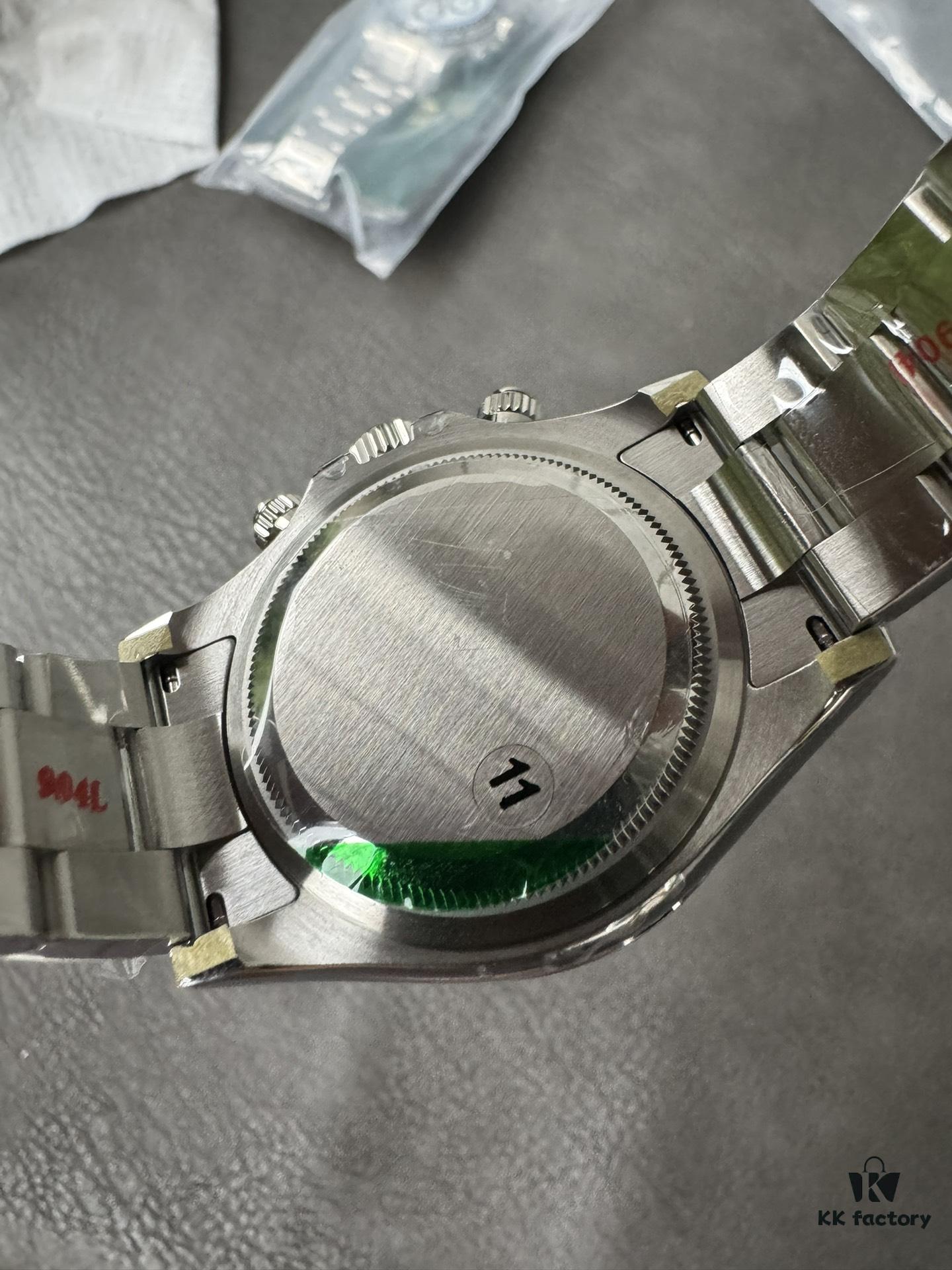 VS Affordable Version of Daytona with 4801 Movement, Similar to 4131 Case and Structure, Single-direction Winding, Skeleton Design Without Engraving, Much Cheaper Price