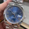 126300 Blue Dial 41mm Upgrade Genuine Bezel, Hands, Calendar, Mirror, Aperture Five-Piece Set