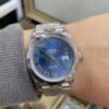 126300 Blue Dial 41mm Upgrade Genuine Bezel, Hands, Calendar, Mirror, Aperture Five-Piece Set