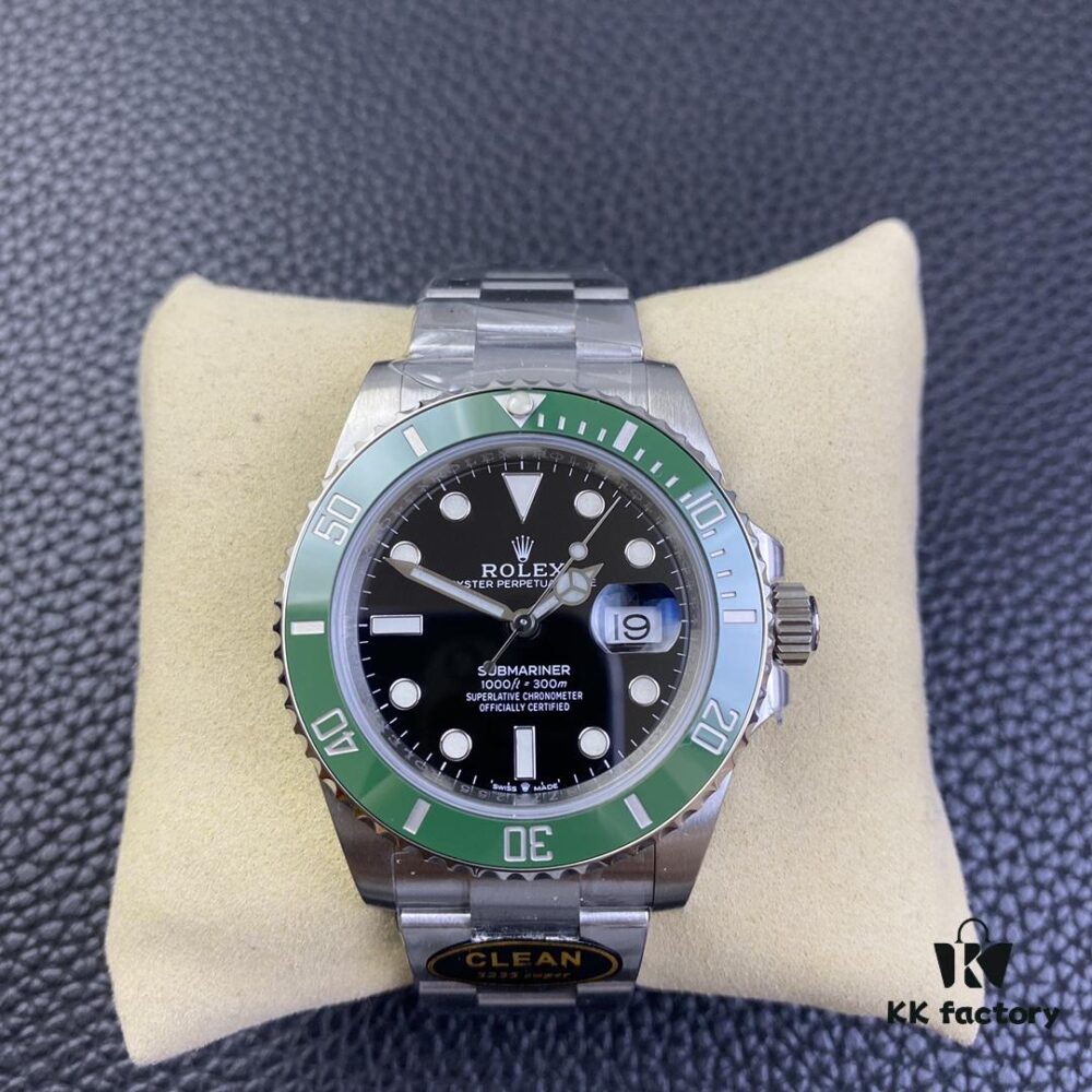 Clean Factory (C-Factory) Rolex 126610 Submariner Black & Green Water Ghost 41mm