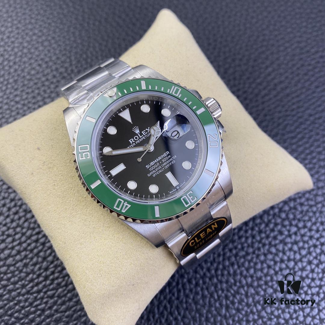 Clean Factory (C-Factory) Rolex 126610 Submariner Black & Green Water Ghost 41mm