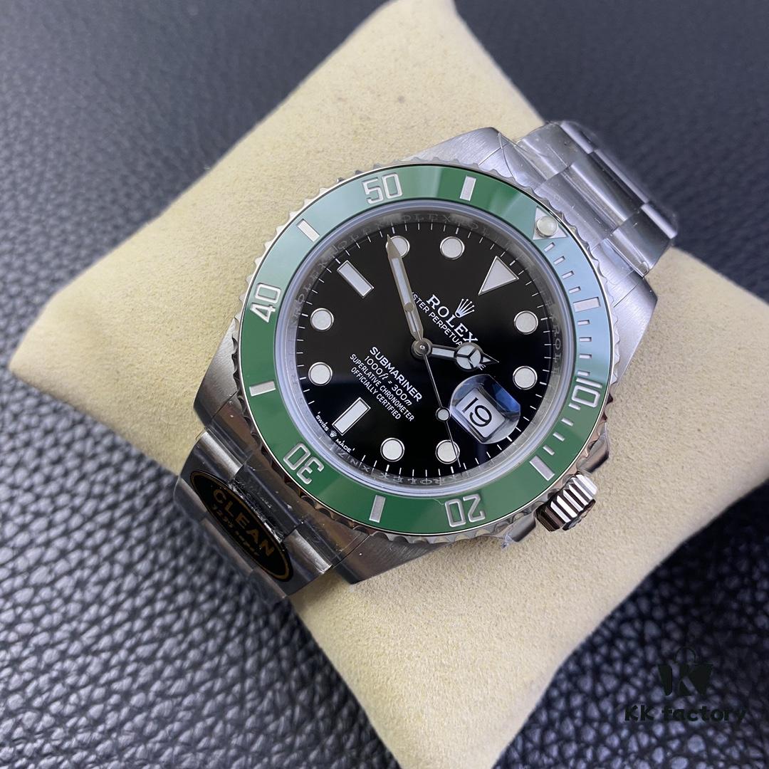 Clean Factory (C-Factory) Rolex 126610 Submariner Black & Green Water Ghost 41mm