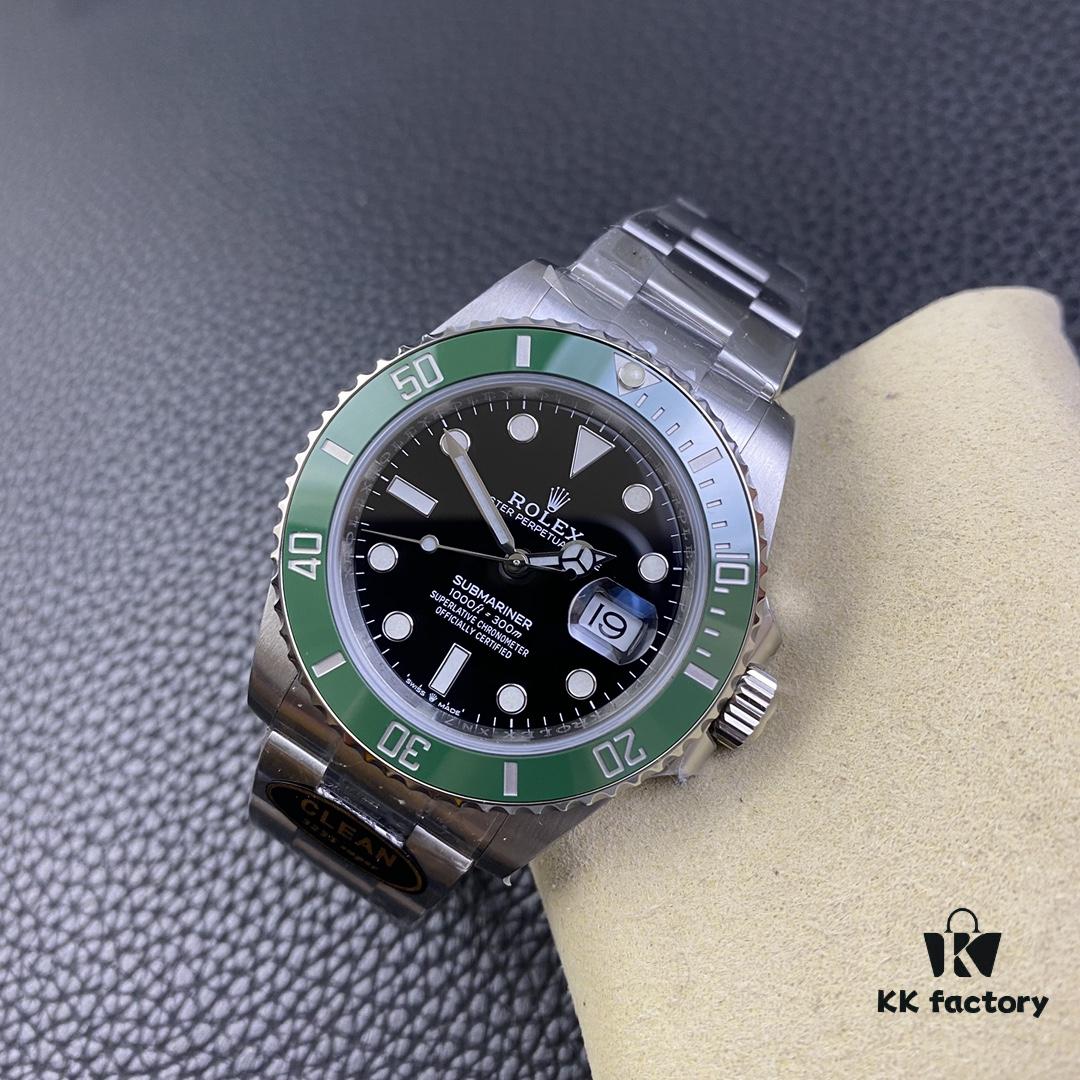 Clean Factory (C-Factory) Rolex 126610 Submariner Black & Green Water Ghost 41mm