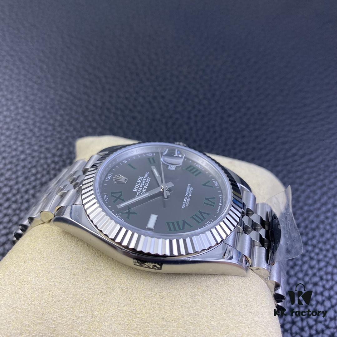 Clean Factory / C Factory New Rolex Datejust Series m126334-022 Green Bamboo