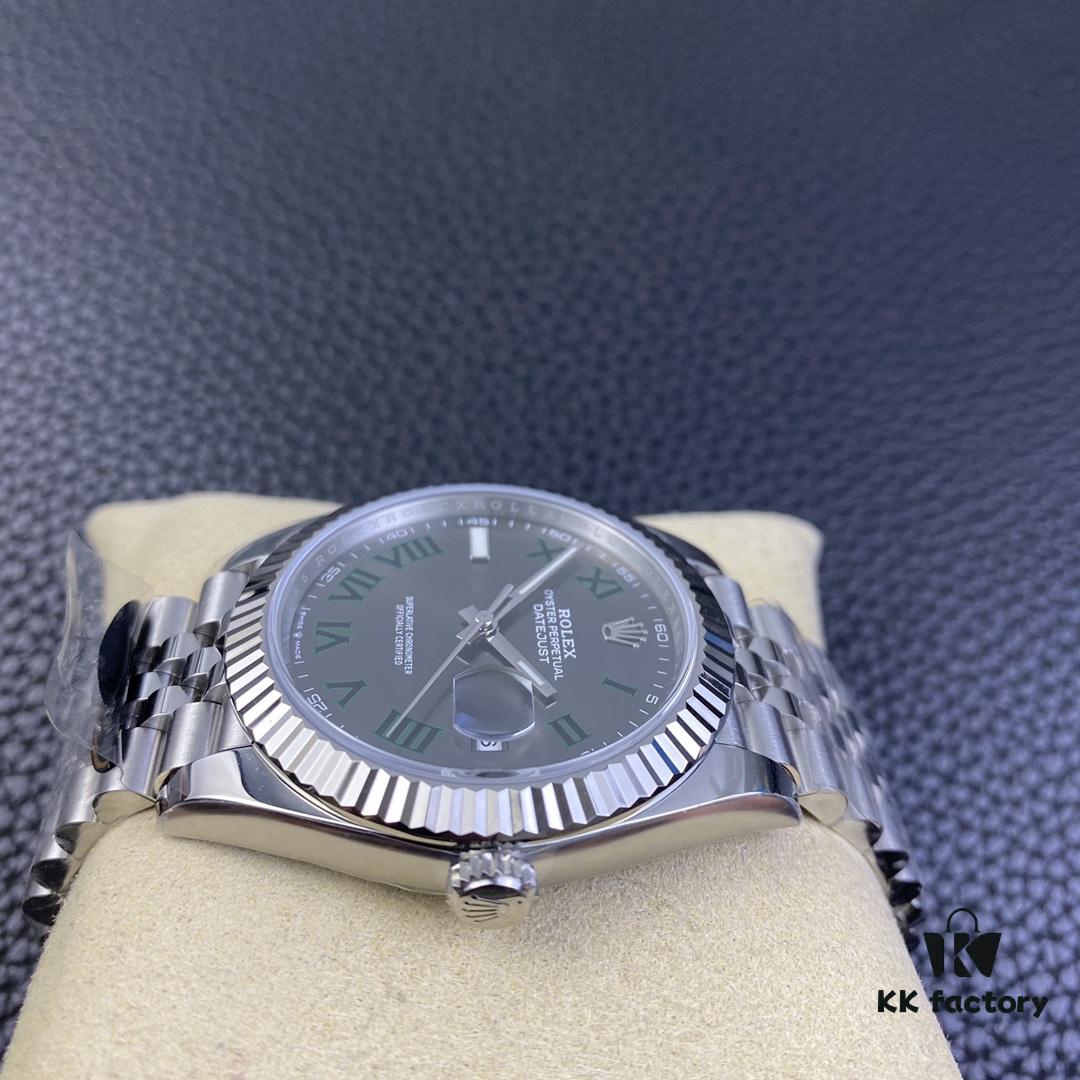 Clean Factory / C Factory New Rolex Datejust Series m126334-022 Green Bamboo