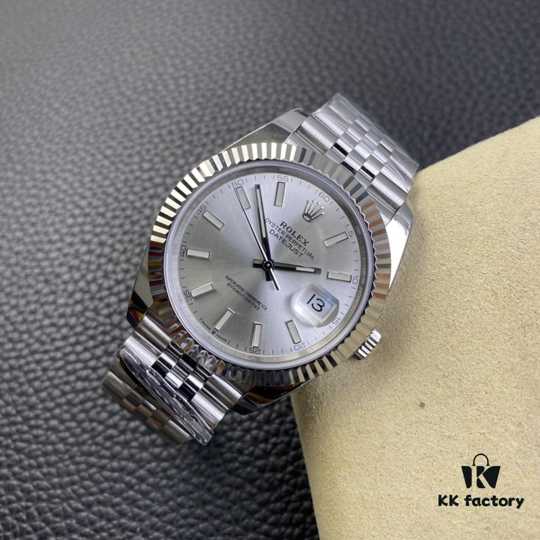 Clean Factory / C Factory New Rolex Datejust Series m126334-0004 Silver Dial