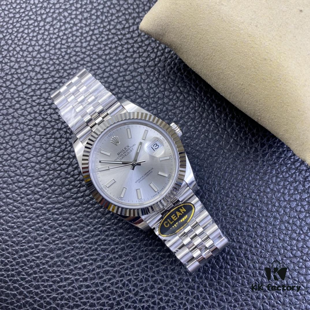 Clean Factory / C Factory New Rolex Datejust Series m126334-0004 Silver Dial