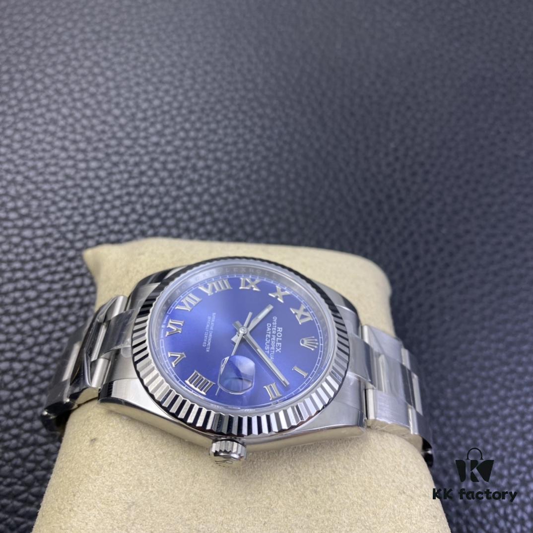 Clean Factory / C Factory New Rolex Datejust Series m126334-0026 Roman Blue Dial