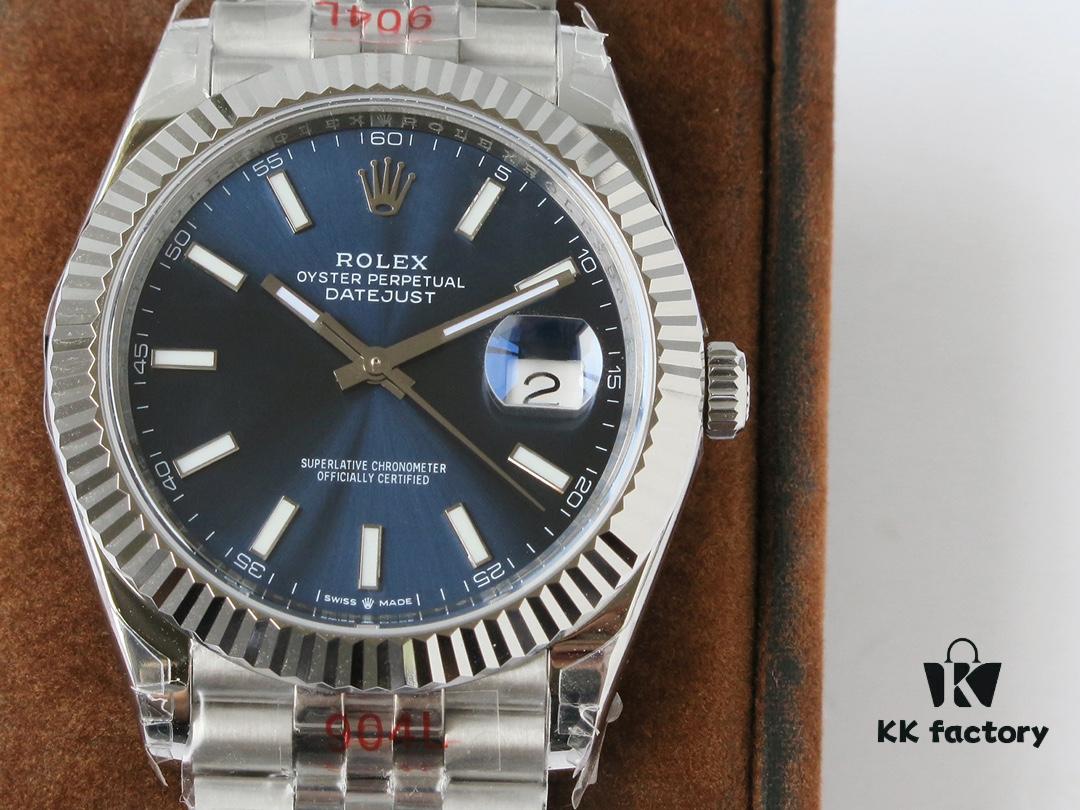 VR Factory Release: Rolex Datejust 41MM Oyster Perpetual Classic - Super Clone in 904L Stainless Steel
