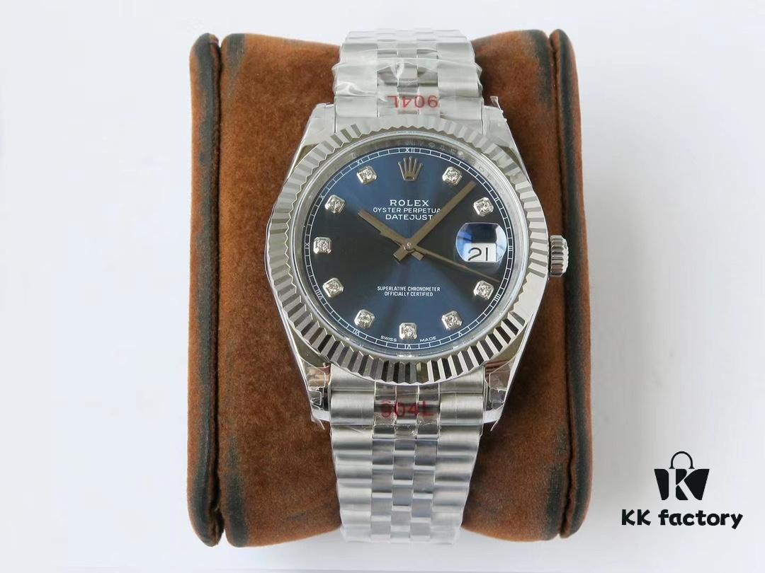 VR Factory Release: Rolex Datejust 126334 Date Just 41MM, Classic Oyster Perpetual, Super Clone in 904L Stainless Steel