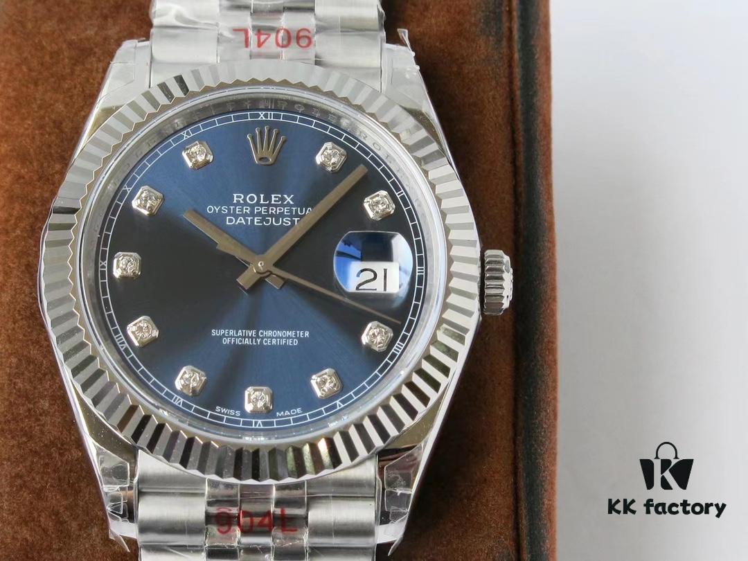 VR Factory Release: Rolex Datejust 126334 Date Just 41MM, Classic Oyster Perpetual, Super Clone in 904L Stainless Steel