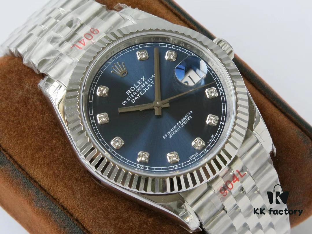 VR Factory Release: Rolex Datejust 126334 Date Just 41MM, Classic Oyster Perpetual, Super Clone in 904L Stainless Steel