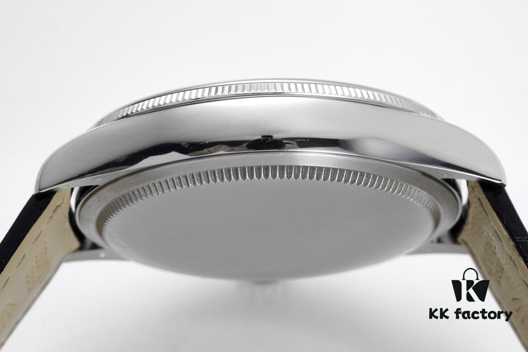 KZ Reimagined 'Core' Edition - Premium Rolex Cellini 50509 Time-only Automatic Watch with Exclusive Blue Hairspring Custom Cal.3132 Movement, Individual Serial Number Included