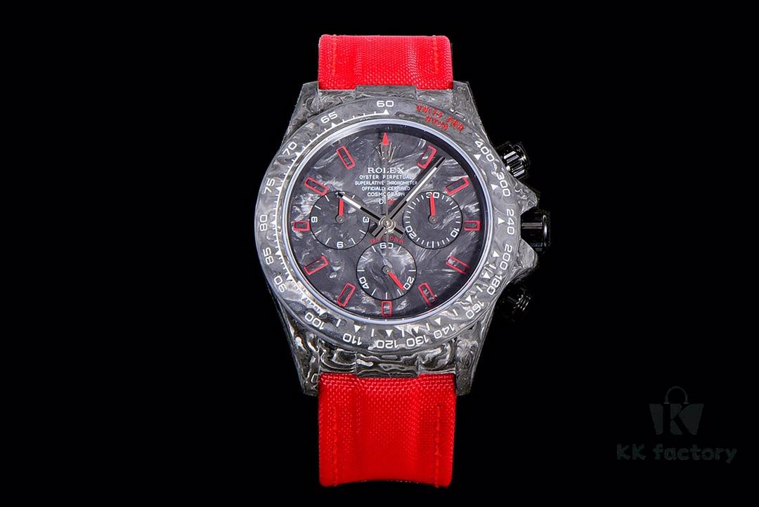 New Arrival Craftsmanship Meets Innovation: Dream-Chasing Daytona Cosmic Chronograph Carbon Fiber Custom Edition [V2]