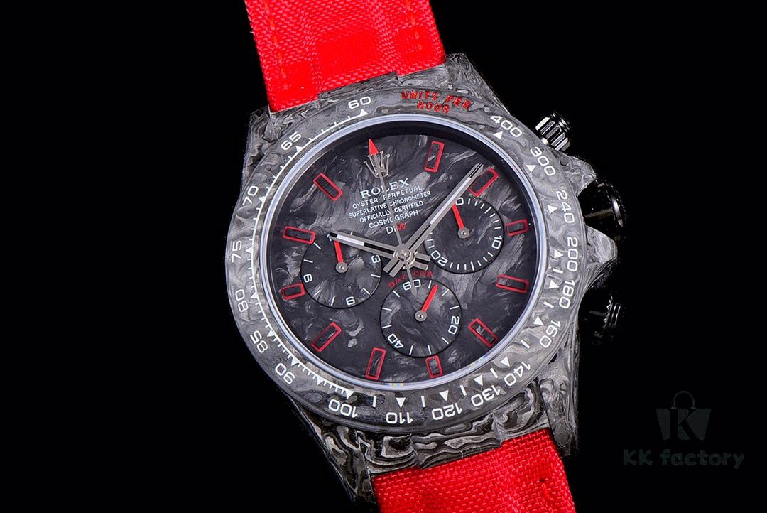 New Arrival Craftsmanship Meets Innovation: Dream-Chasing Daytona Cosmic Chronograph Carbon Fiber Custom Edition [V2]
