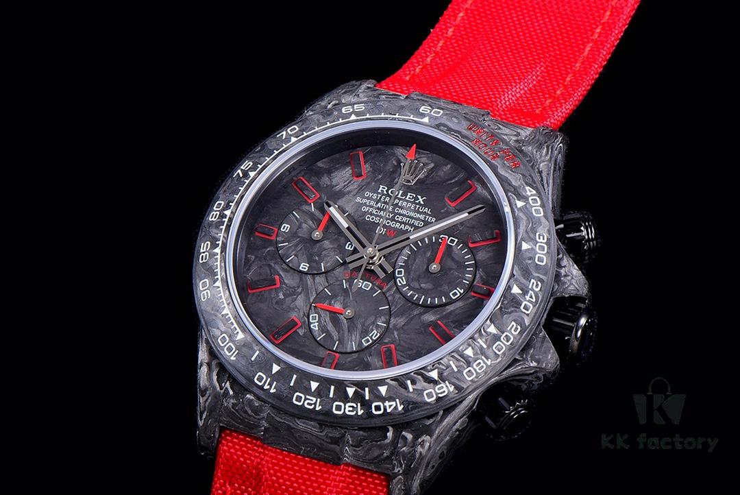 New Arrival Craftsmanship Meets Innovation: Dream-Chasing Daytona Cosmic Chronograph Carbon Fiber Custom Edition [V2]