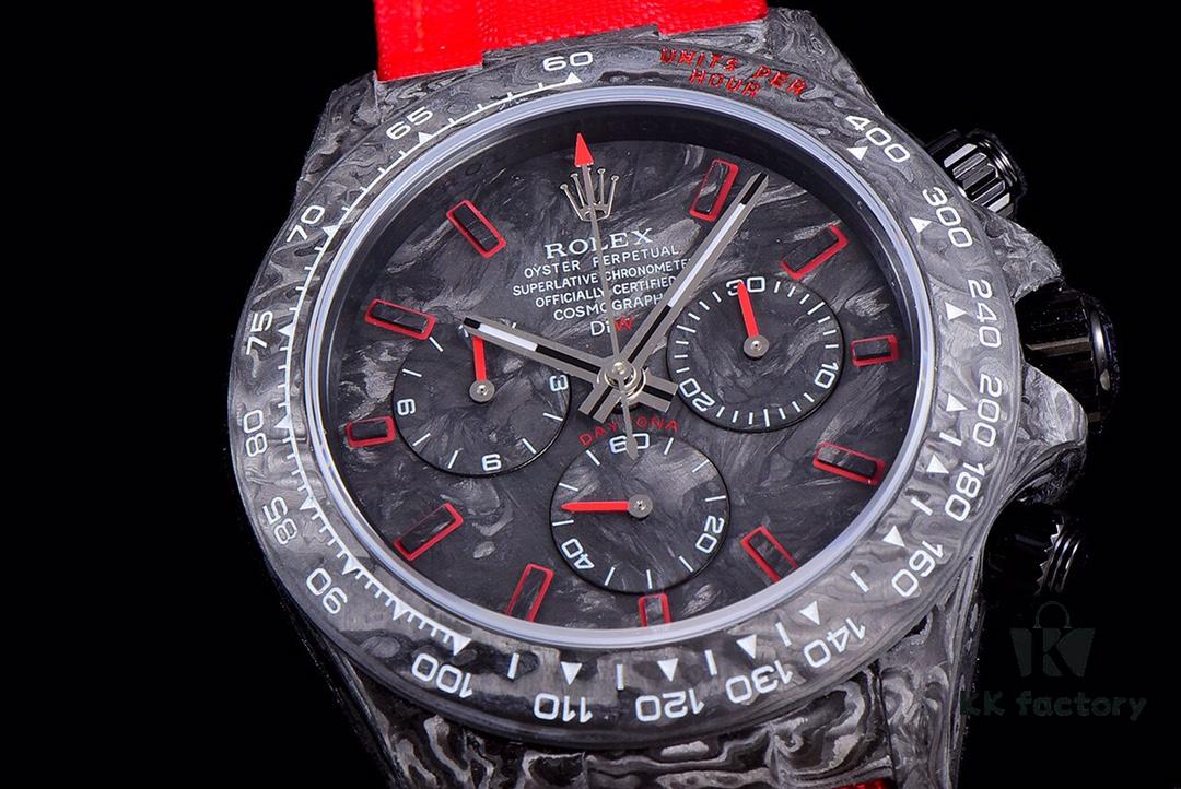 New Arrival Craftsmanship Meets Innovation: Dream-Chasing Daytona Cosmic Chronograph Carbon Fiber Custom Edition [V2]