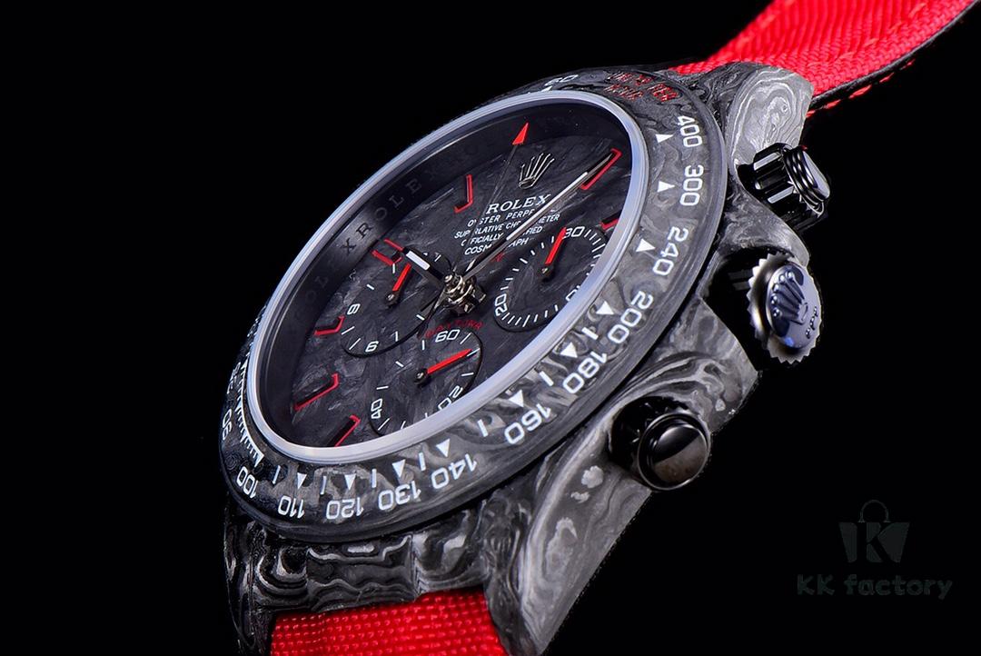 New Arrival Craftsmanship Meets Innovation: Dream-Chasing Daytona Cosmic Chronograph Carbon Fiber Custom Edition [V2]