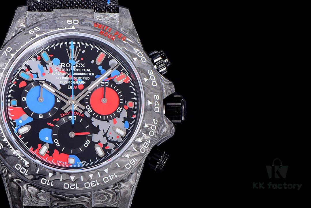 New Arrival Craftsmanship Meets Innovation Dream-Chasing Daytona Chronograph Carbon Fiber Custom Edition V2