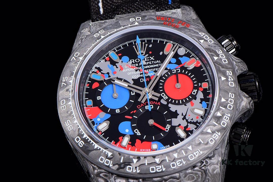 New Arrival Craftsmanship Meets Innovation Dream-Chasing Daytona Chronograph Carbon Fiber Custom Edition V2
