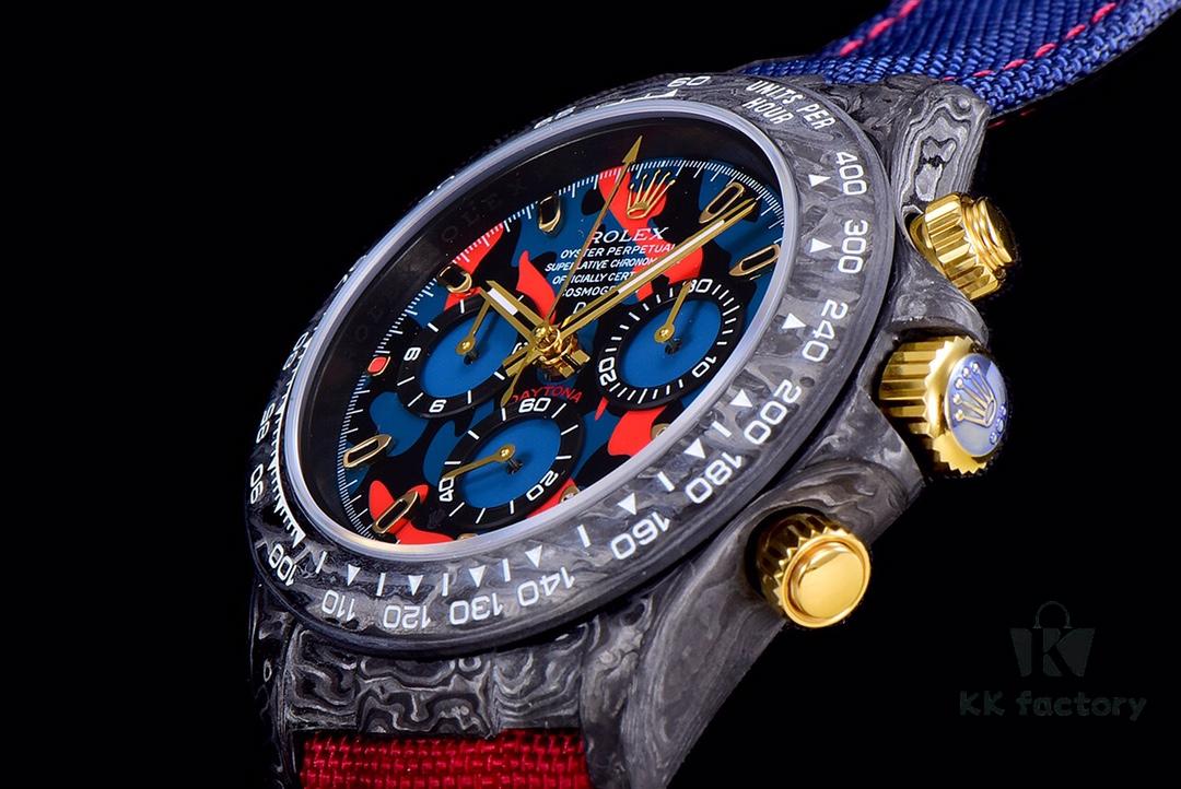New Arrival Craftsmanship Meets Innovation, Dream-Chasing Daytona Series Carbon Fiber Custom Edition [V2] Watch