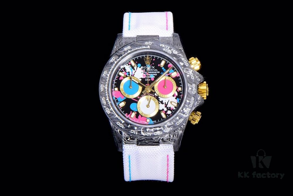 New Craftsmanship United, Dream-Chasing Daytona Chronograph Carbon Fiber Custom Edition [V2 Version]