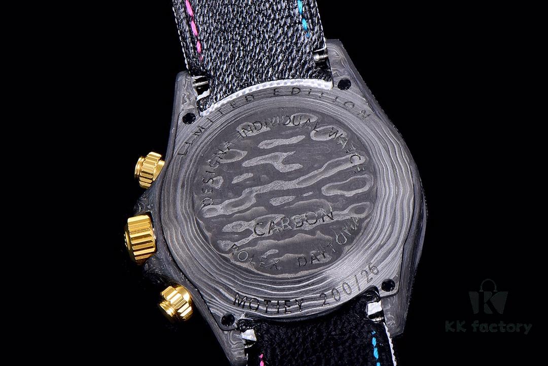 New Craftsmanship United, Dream-Chasing Daytona Chronograph Carbon Fiber Custom Edition [V2 Version]