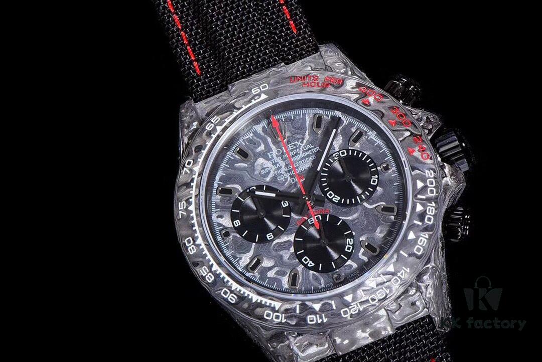 New Arrival Masterpiece United, Dream-Chasing Daytona Chronograph Carbon Fiber Custom Edition V2