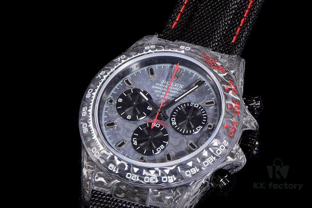 New Arrival Masterpiece United, Dream-Chasing Daytona Chronograph Carbon Fiber Custom Edition V2