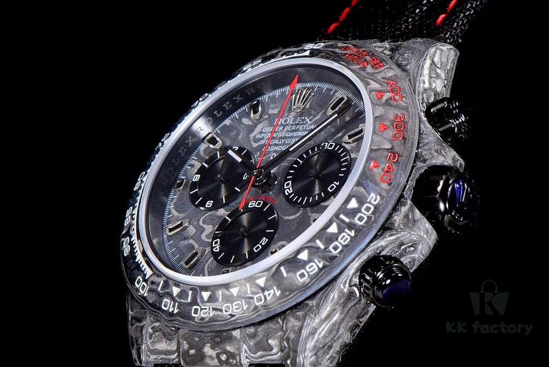 New Arrival Masterpiece United, Dream-Chasing Daytona Chronograph Carbon Fiber Custom Edition V2