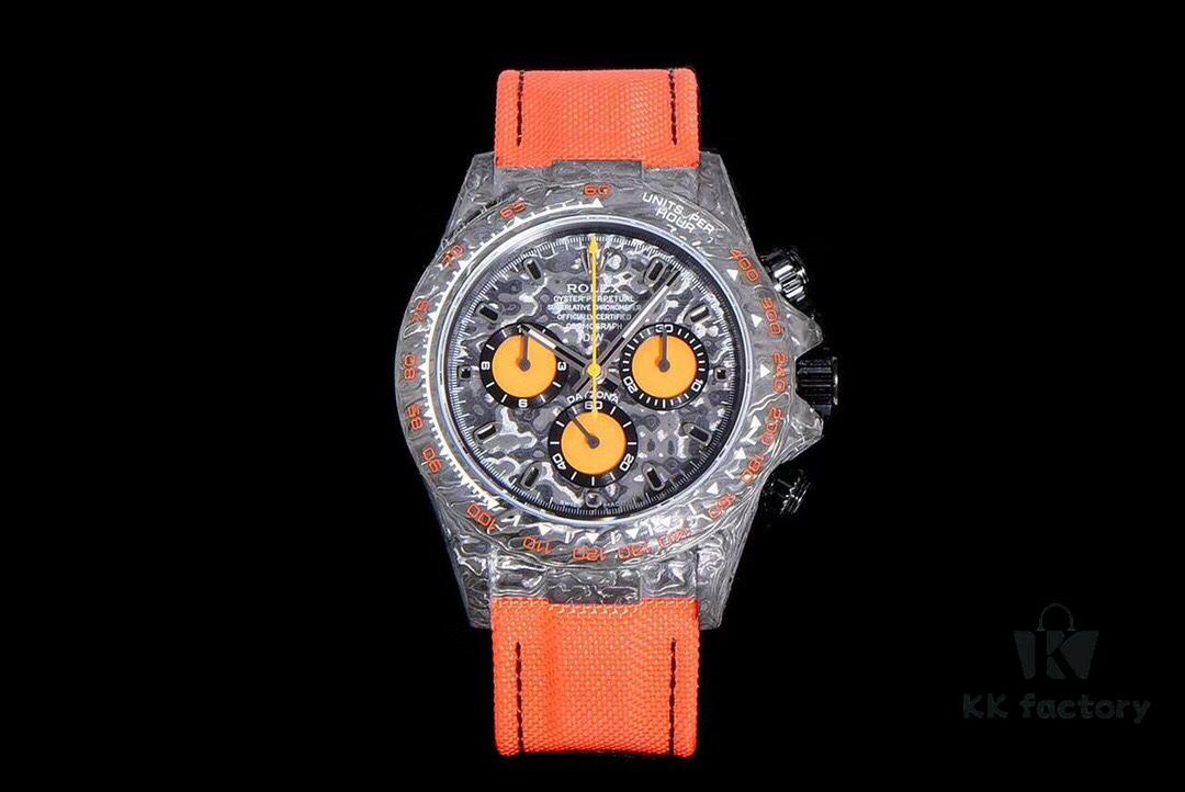 New Arrival Craftsmanship Meets Innovation: Dream Chaser Cosmic Chronograph Daytona Series Carbon Fiber Custom Edition [V2 Version]