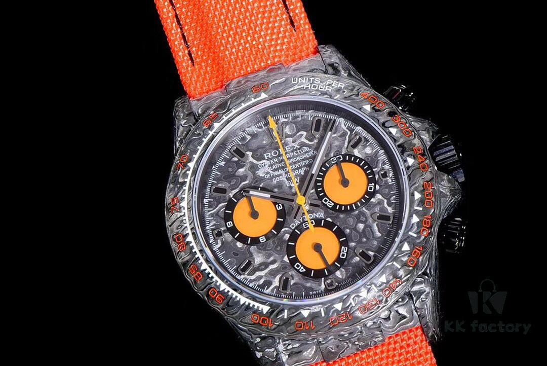 New Arrival Craftsmanship Meets Innovation: Dream Chaser Cosmic Chronograph Daytona Series Carbon Fiber Custom Edition [V2 Version]