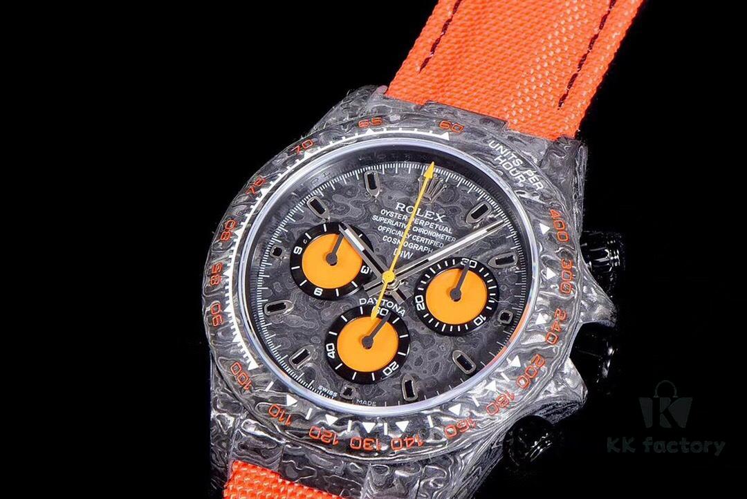 New Arrival Craftsmanship Meets Innovation: Dream Chaser Cosmic Chronograph Daytona Series Carbon Fiber Custom Edition [V2 Version]