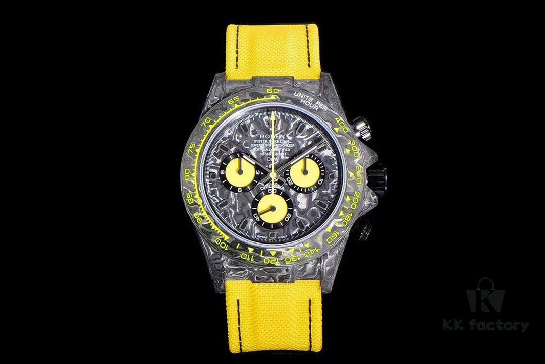 New Arrival Craftsmanship Meets Innovation - Dream Chaser Cosmic Chronograph Daytona Series Carbon Fiber Custom Edition [V2]