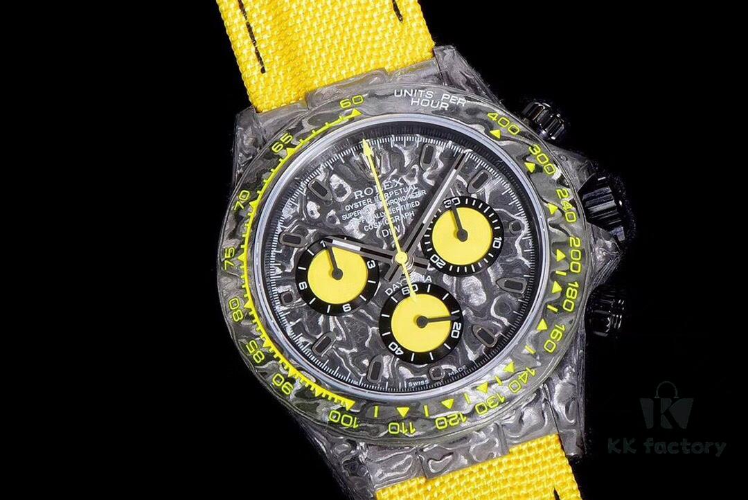 New Arrival Craftsmanship Meets Innovation - Dream Chaser Cosmic Chronograph Daytona Series Carbon Fiber Custom Edition [V2]