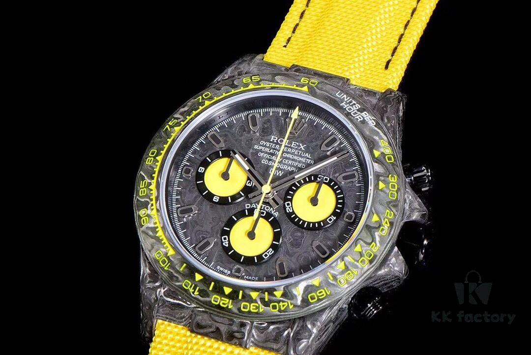 New Arrival Craftsmanship Meets Innovation - Dream Chaser Cosmic Chronograph Daytona Series Carbon Fiber Custom Edition [V2]