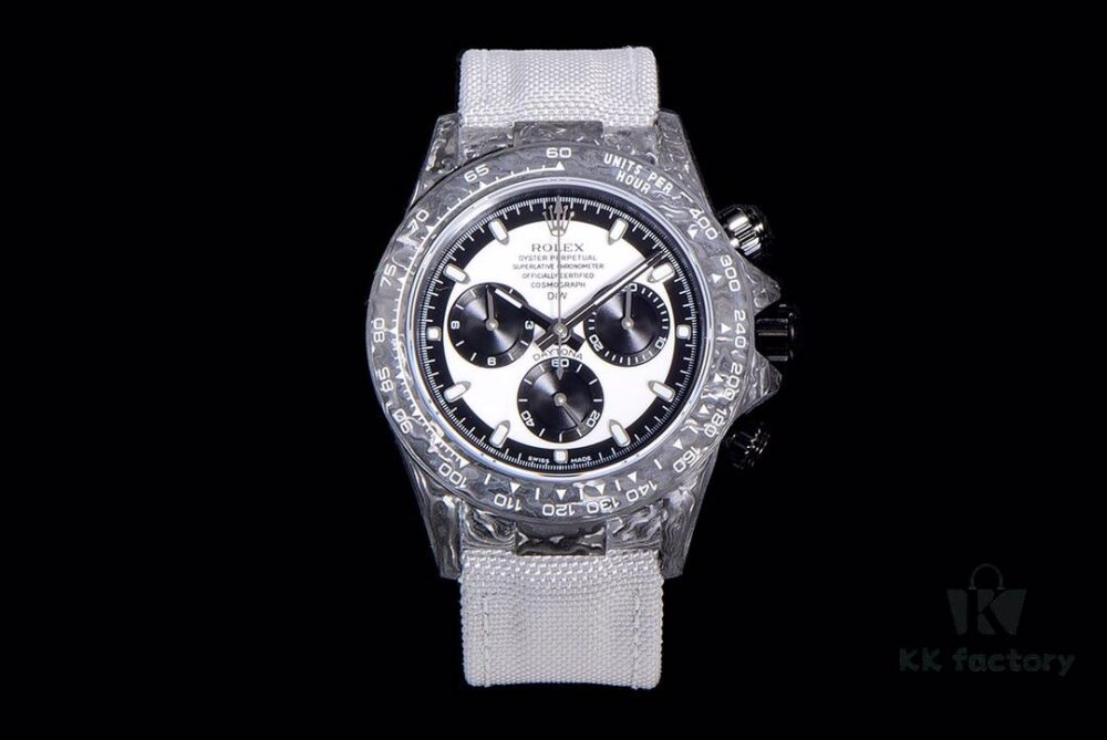 New Arrival Master Craftsmanship United Dreaming On Carbon Fiber Custom Daytona Series V2 Edition Watch