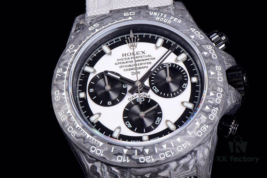 New Arrival Master Craftsmanship United Dreaming On Carbon Fiber Custom Daytona Series V2 Edition Watch