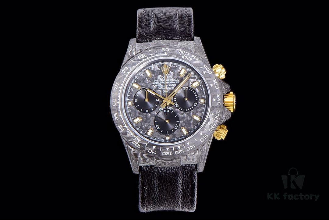 New Arrival Master Craftsmanship United Dream Chaser Cosmic Chronograph Daytona Series Carbon Fiber Custom Edition V2 Watch