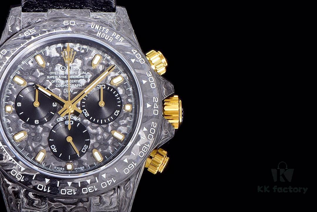 New Arrival Master Craftsmanship United Dream Chaser Cosmic Chronograph Daytona Series Carbon Fiber Custom Edition V2 Watch