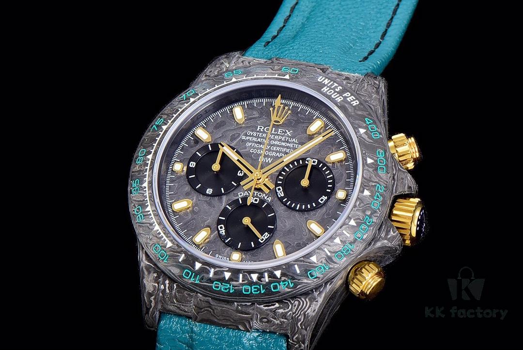 New Arrival Master Craftsmanship Meets Innovation - Dream-Chasing Daytona Chronograph Carbon Fiber Custom Edition [V2 Version]